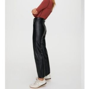ARITZIA Wilfred Melina Faux Leather Pant